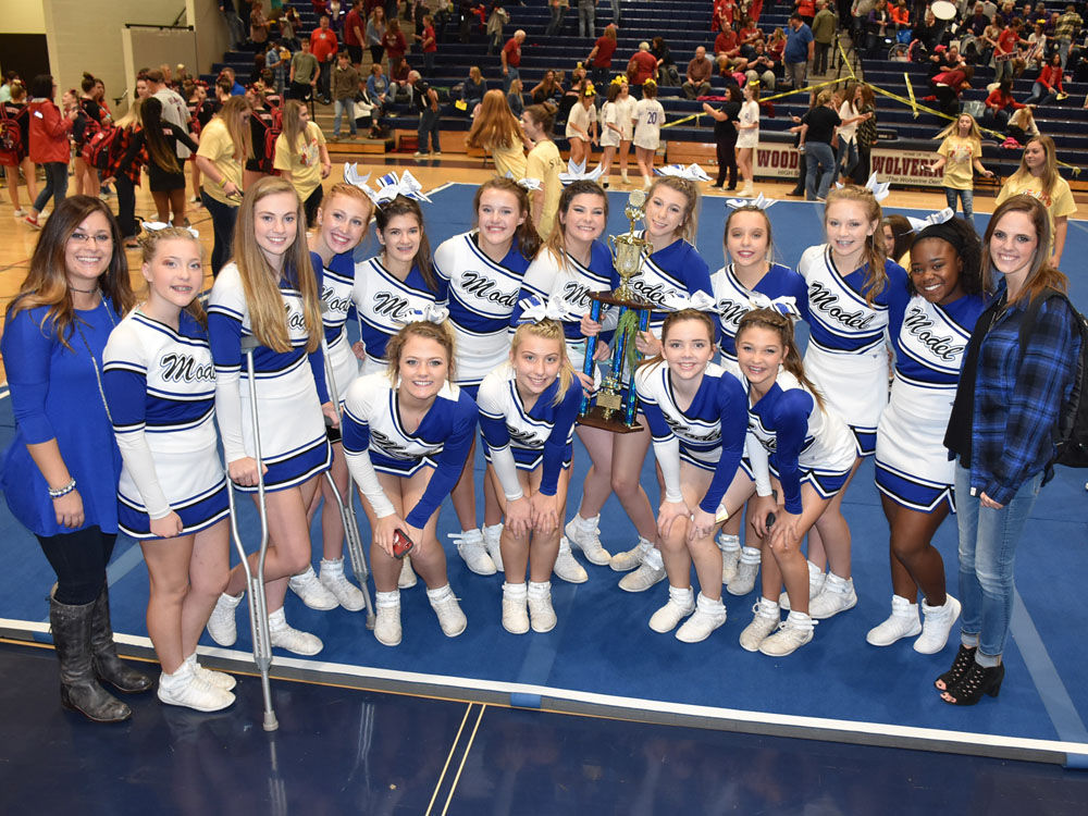 CHEERLEADING: Model cheerleaders win Woodstock competition